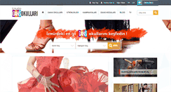 Desktop Screenshot of izmirdansokullari.com
